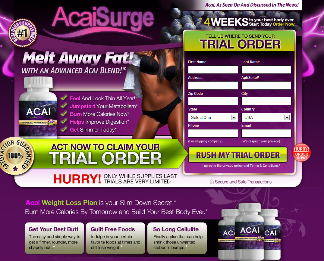 ACAI Surge Website