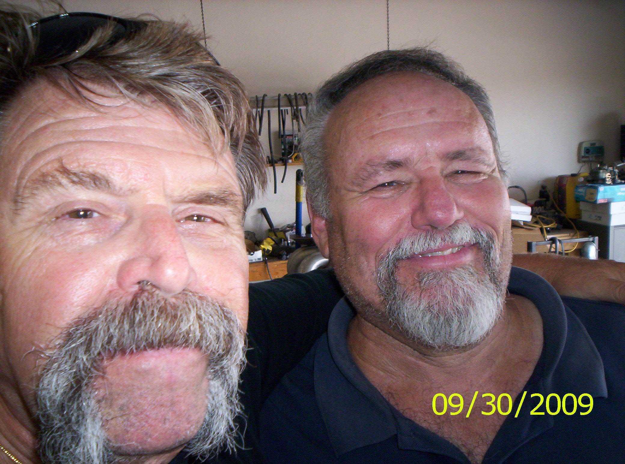 me and Dan Fraley
Dan has the beard on the right