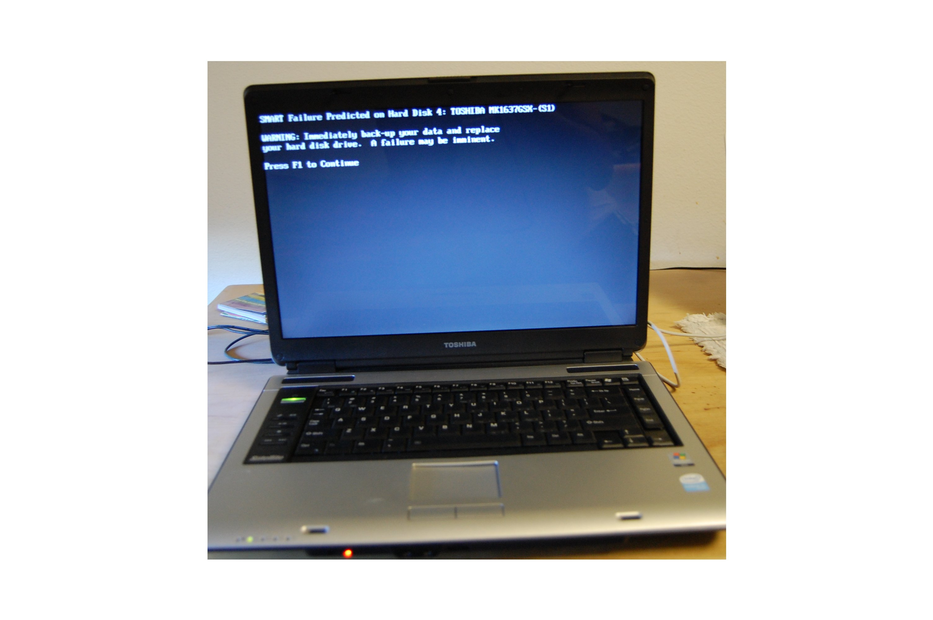 Laptop shown here