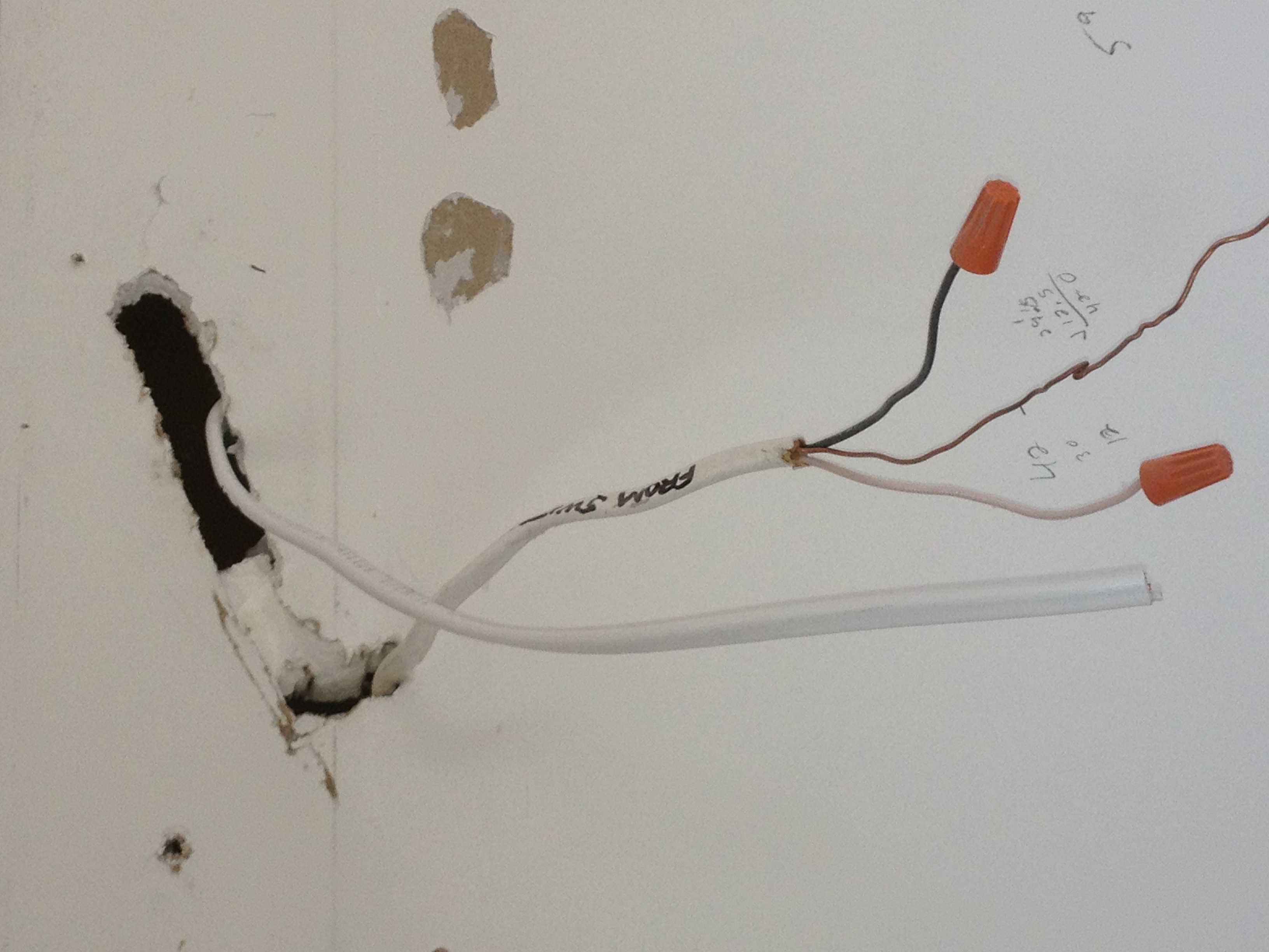 How wiring was left