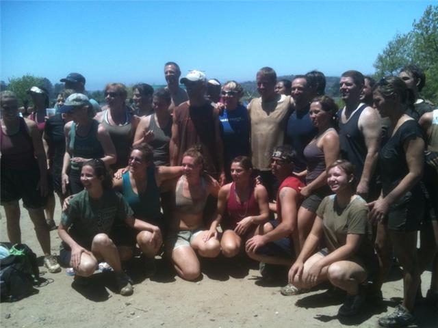 This is a picture of a group of Fast Trackers who participated this past Saturday, (June 5) at the 2010 Camp Pendelton Mud Run in San Diego. Chad is dead center...surrounded by members who love and re