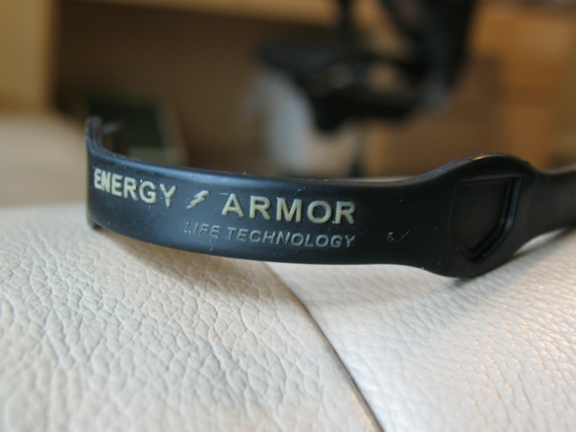 Another picture of my broken Energy Armor bracelet