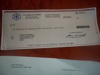 this is the check