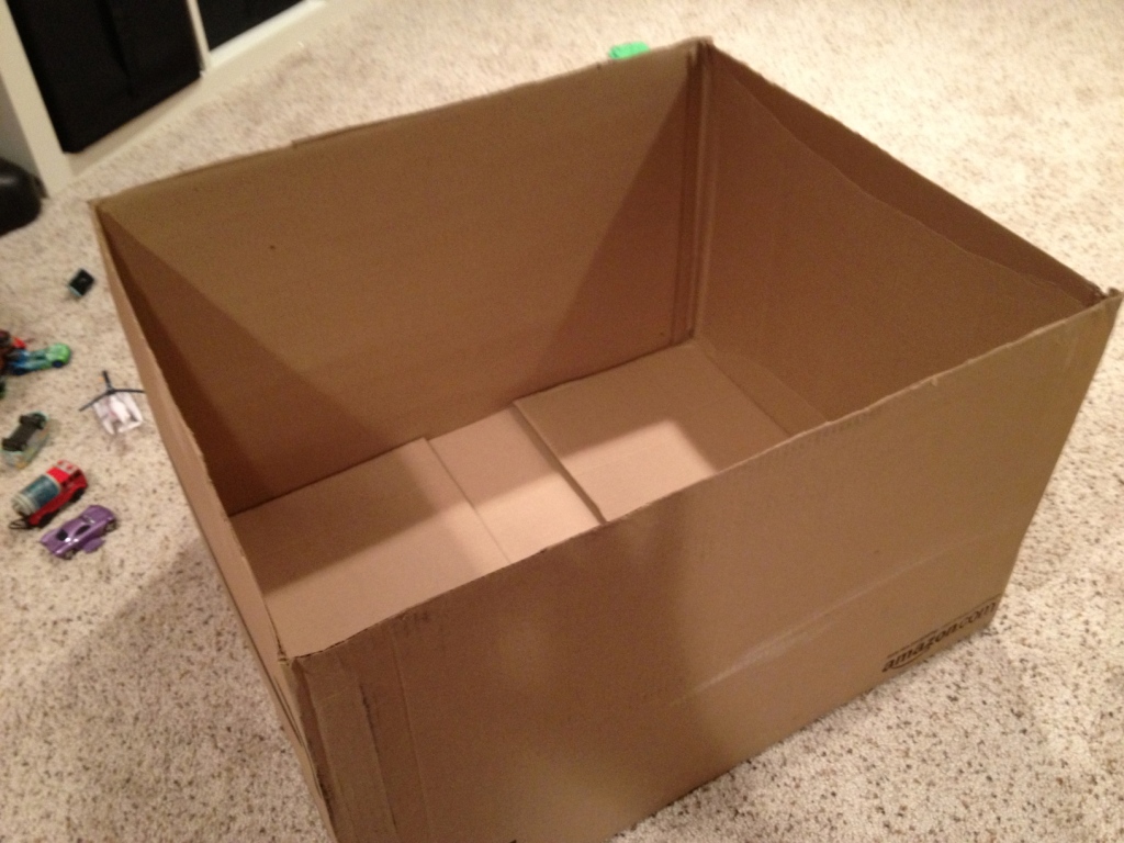 Empty Amazon box