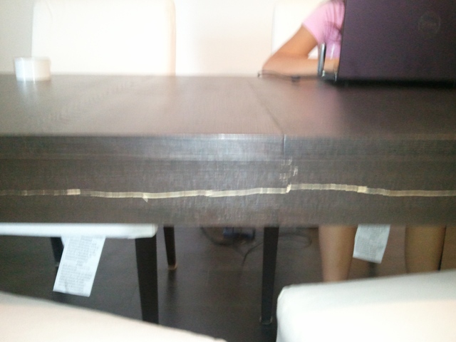 Cracked Dining Table