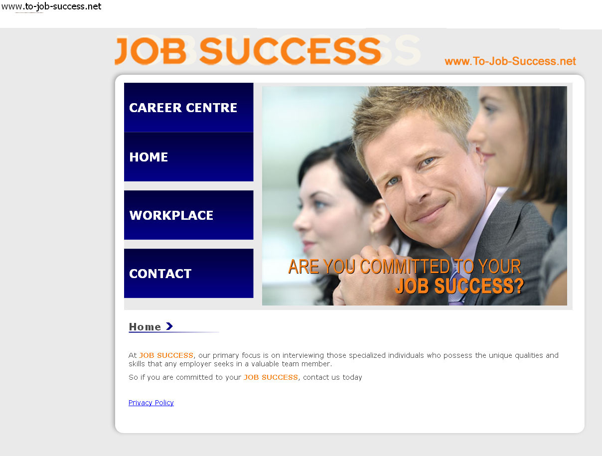 Job Success website 