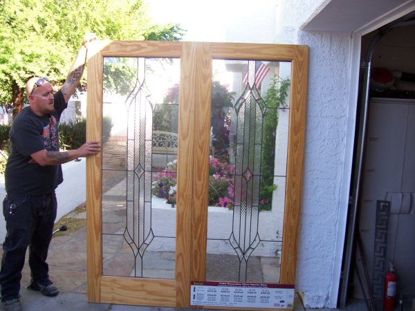 Josh with French doors