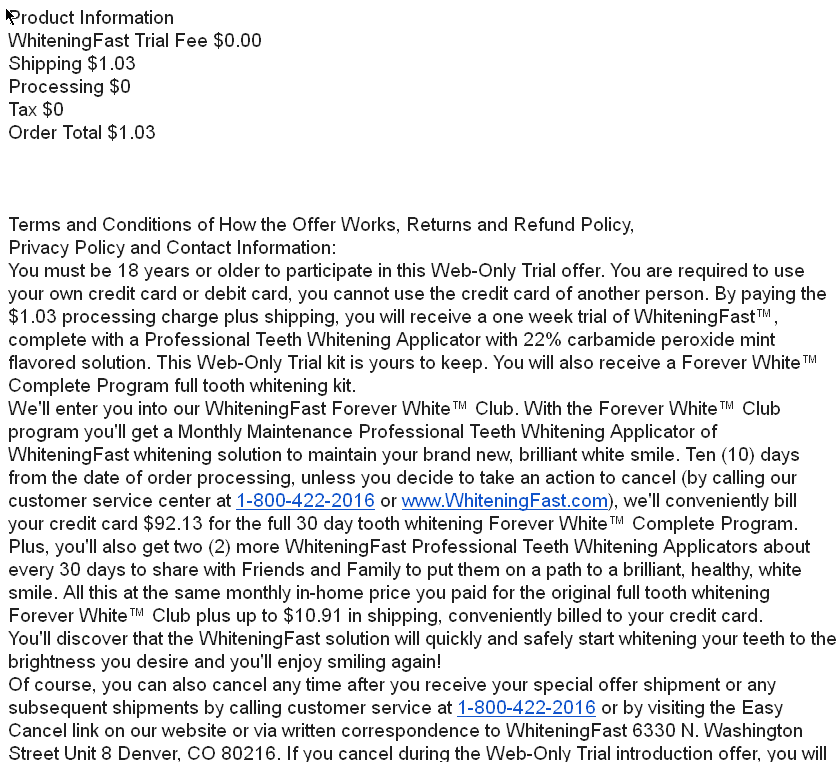 I didn't manage to get a screenshot of the very wrong declaration that they would charge me another $9.+/- before canceling my account, but this is evidence of their dishonest layout of their charges.