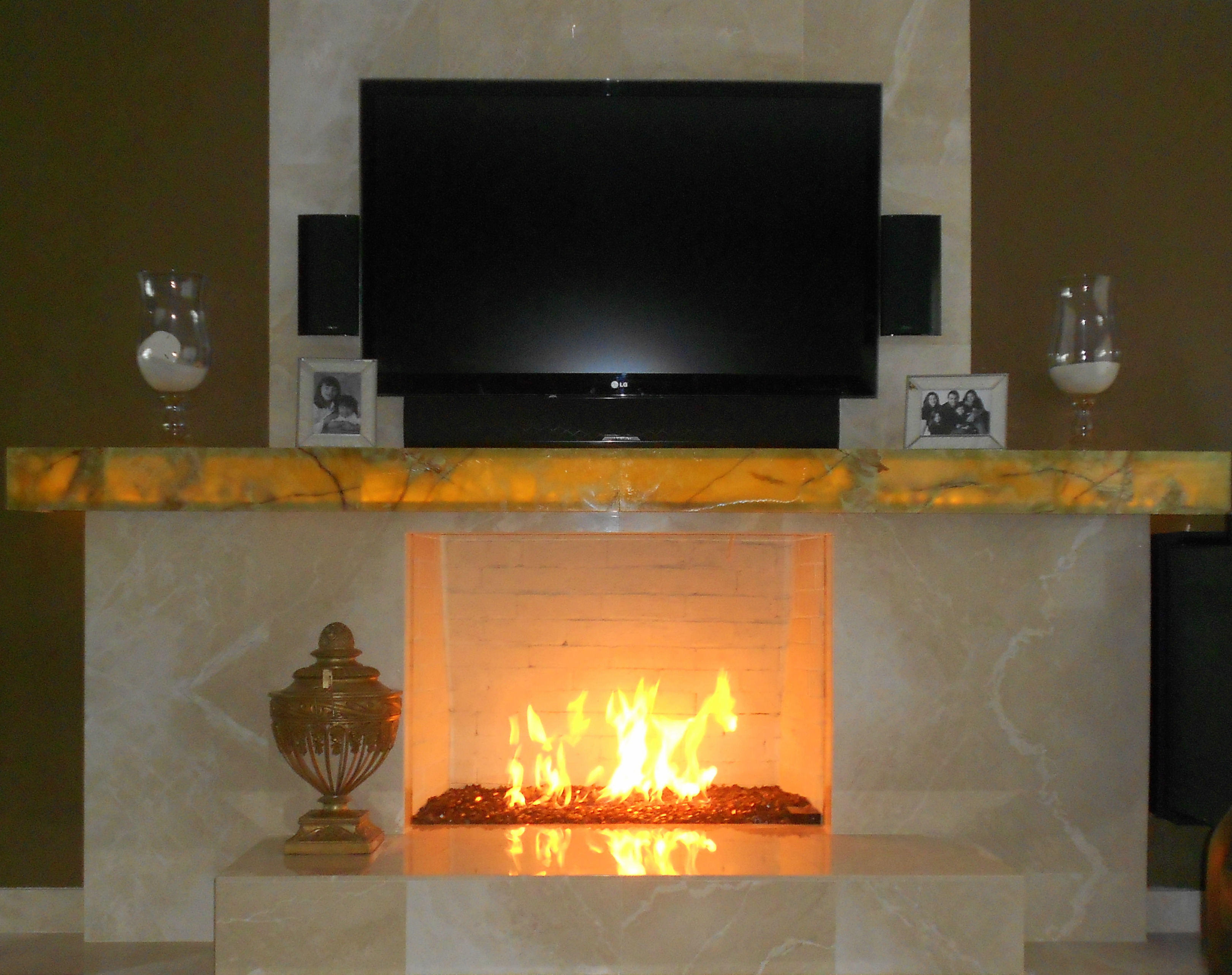 Your Fire On Ice Installed At Another Customer Home NOT BORING To Them Clown....