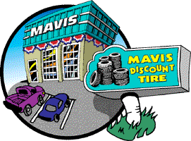 The official logo of Mavis Discount Tire