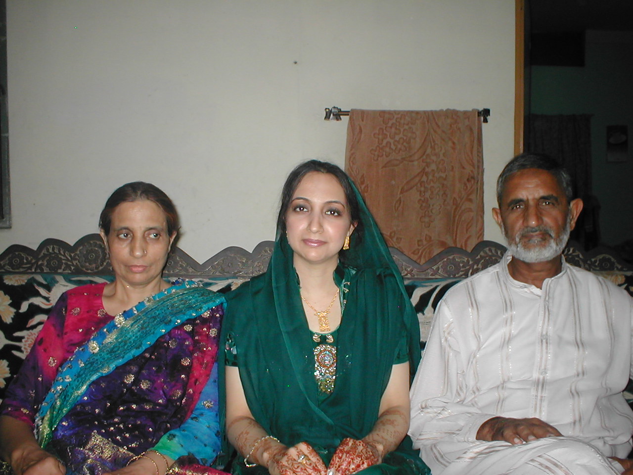Khalida (mother) Mariam (sister) Shafiq (father)