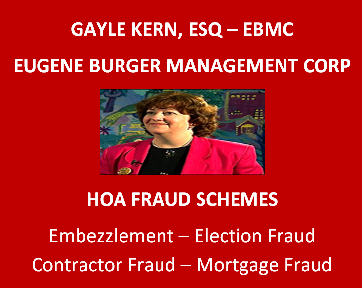 Gayle Kern, EBMC, Eugene Burger Management