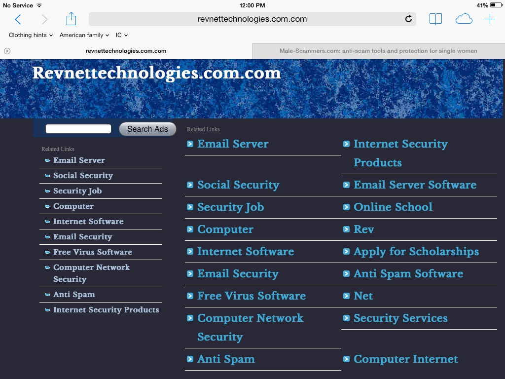 Revnet Technologies INC?   Who are they? 