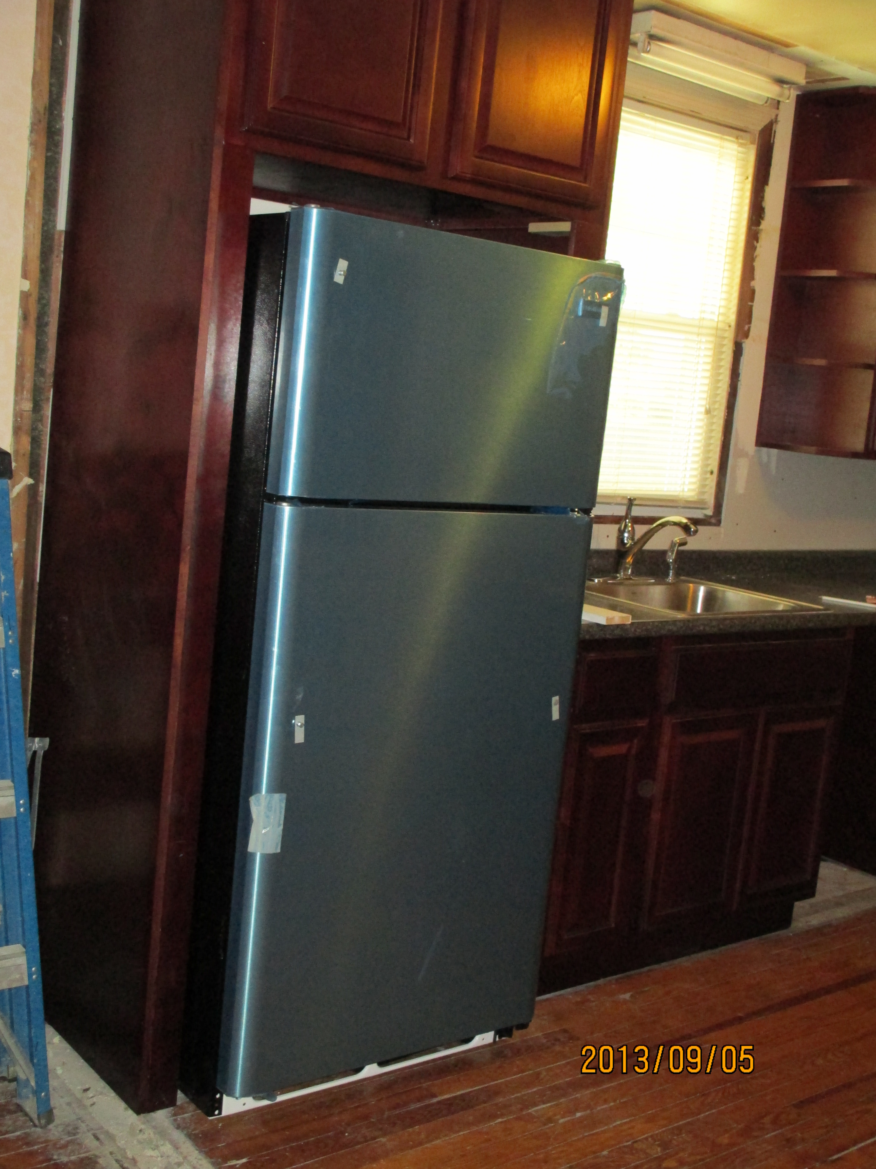 Cabinets on Unfinished Walls