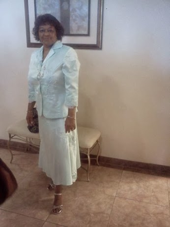 Gloria Walker at church