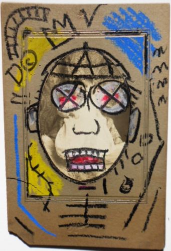 This is the kind of crap that Kevin Doyle says is an "original Basquiat". Hilarious, right?