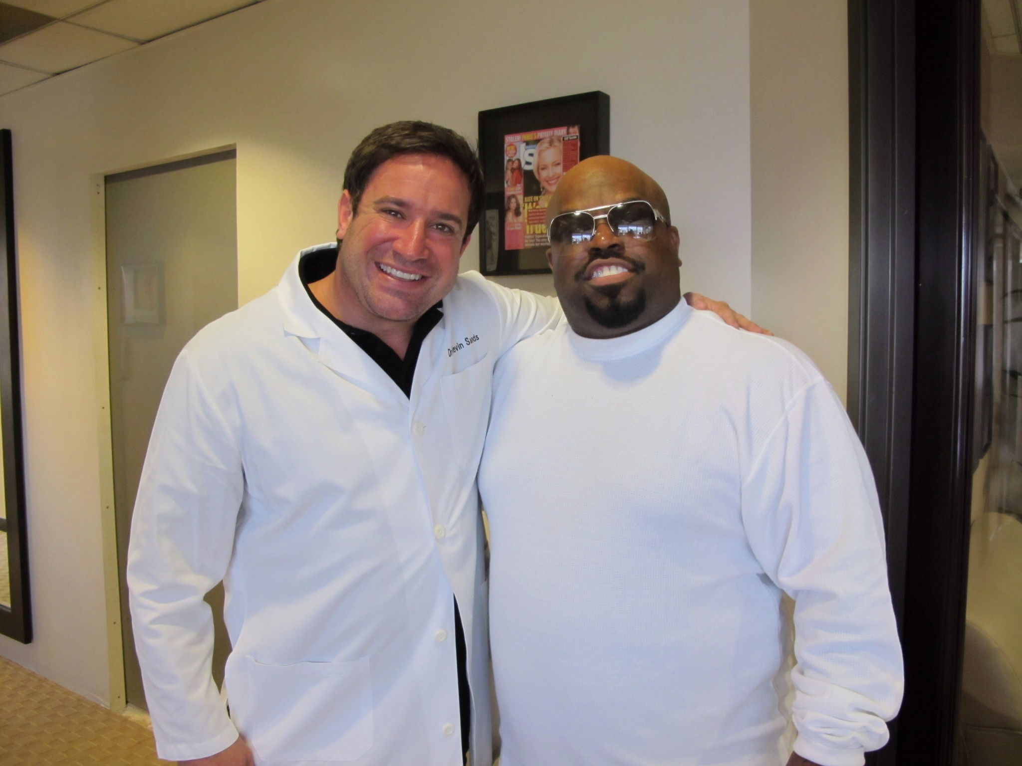 Dr. Kevin Sands with Cee Lo Green