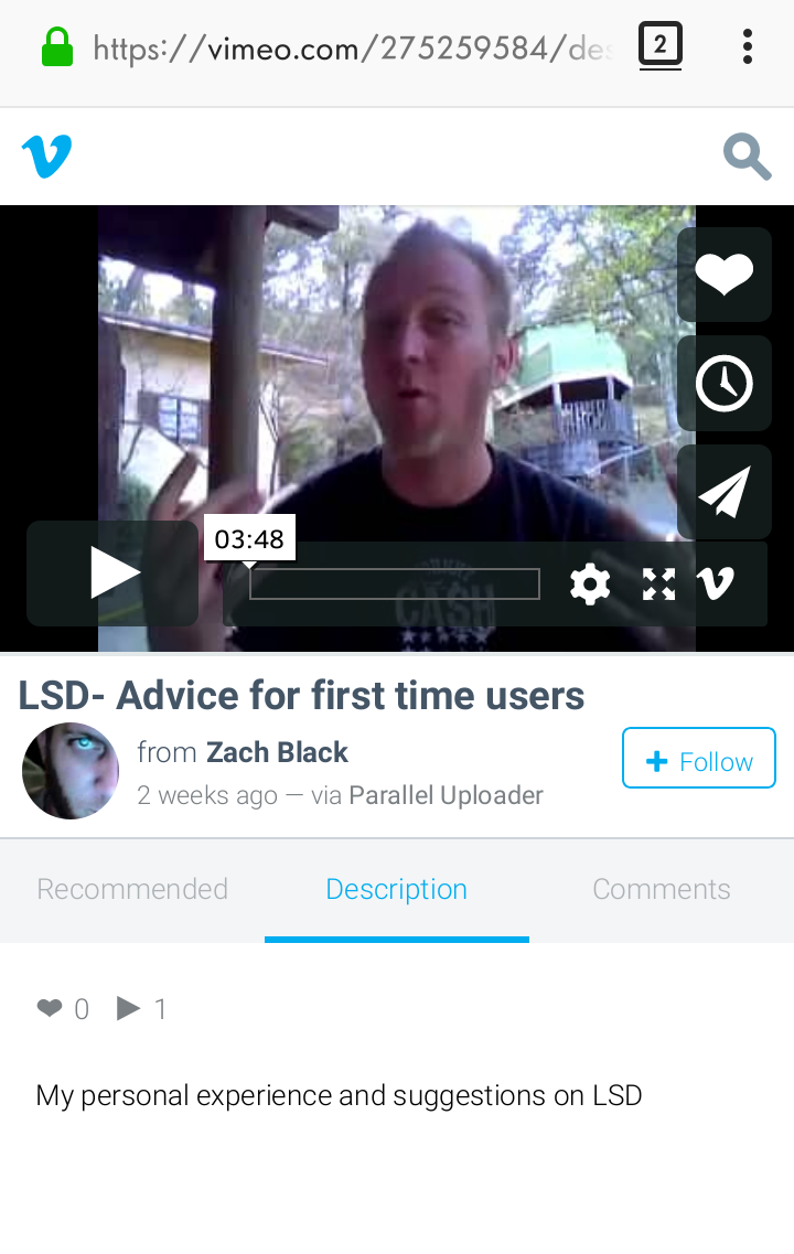 promoting the usage of illegal drug LSD