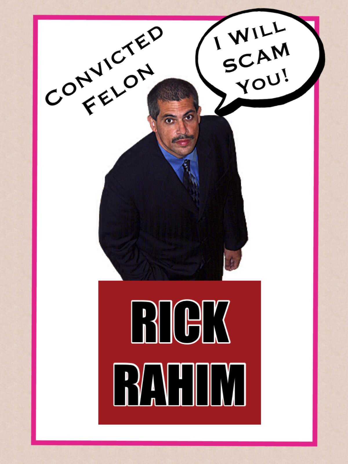 Here is a picture of Rick Rahim 