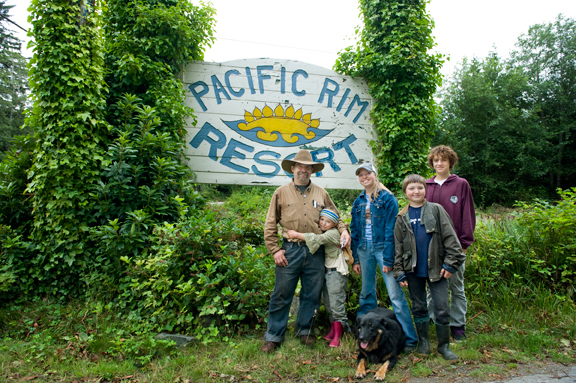 The English Family at Pacific Rim Resort 2009