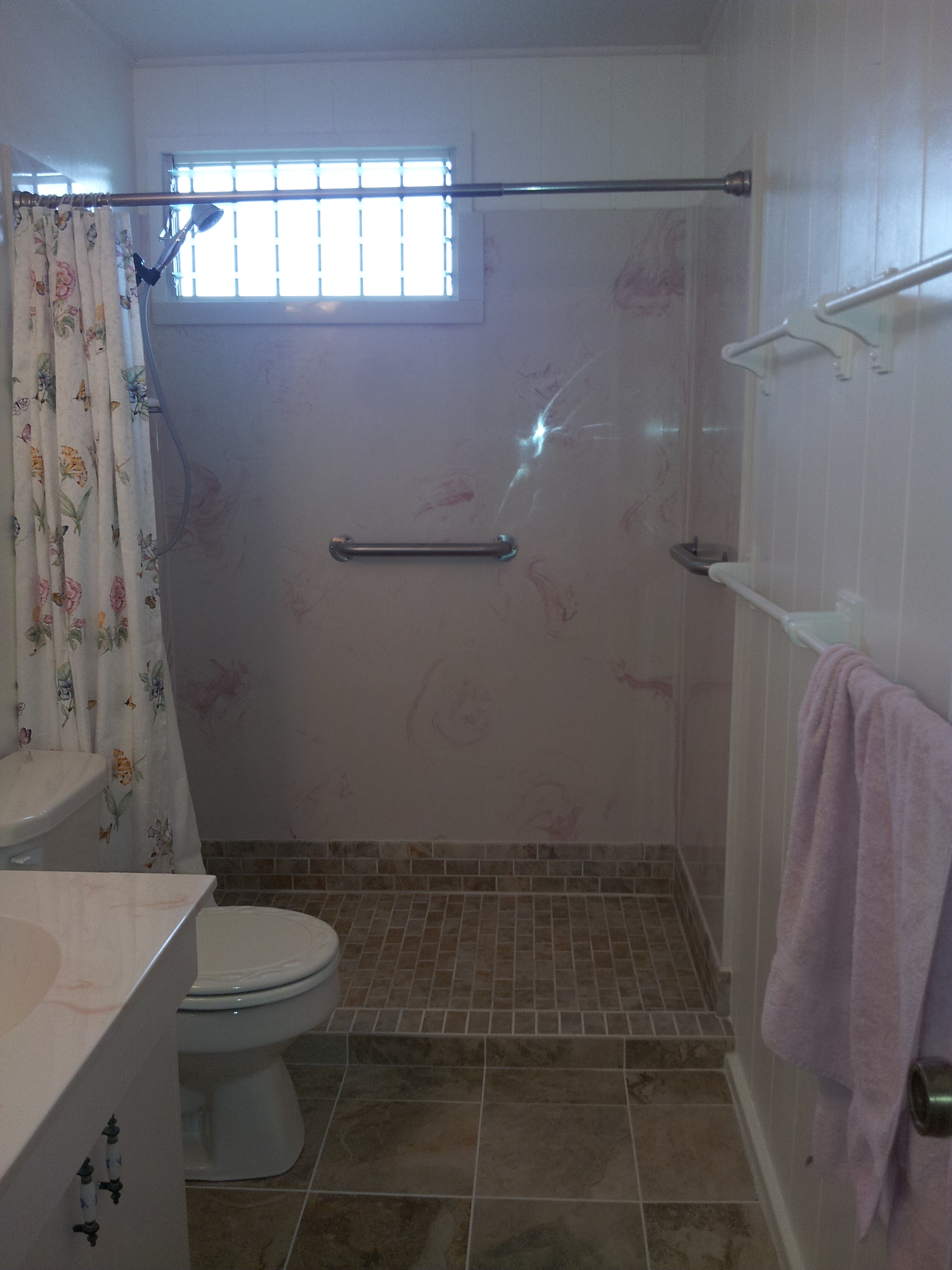 After Shower Stall Renovation.