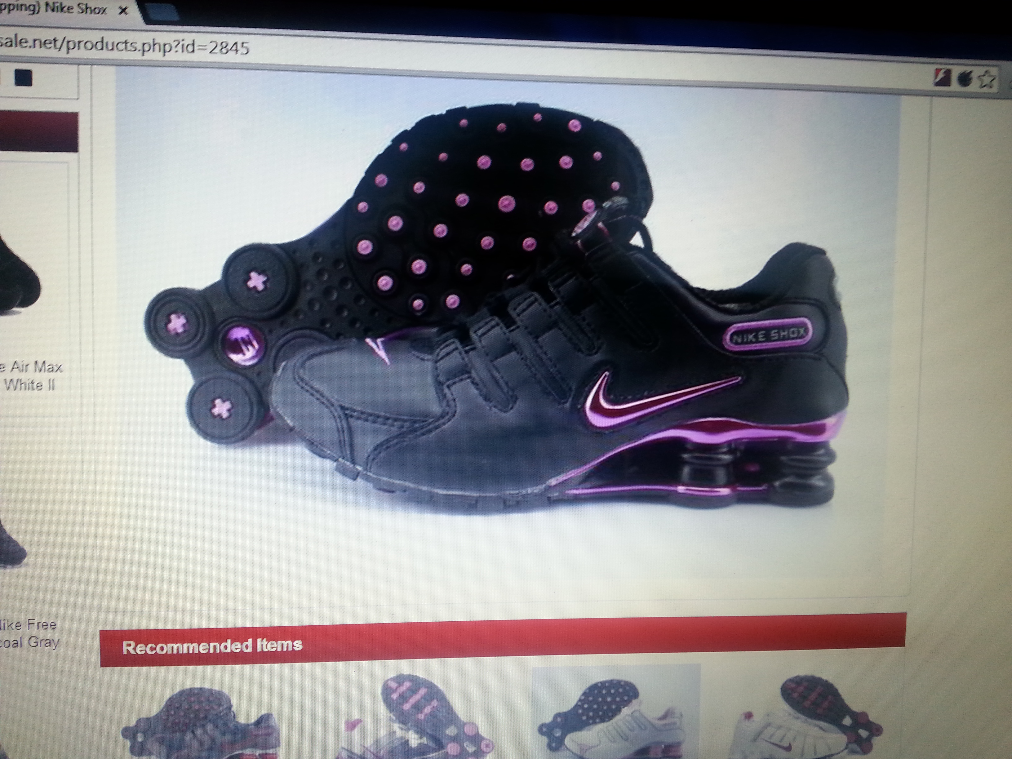The shoes I ordered