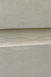 Stucco crack