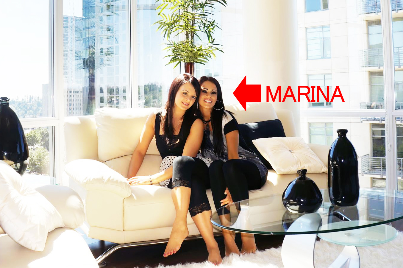 Marina allows her sister to enjoy some of the luxurious life is earned by committing fraud and stealing millions from Russian community.