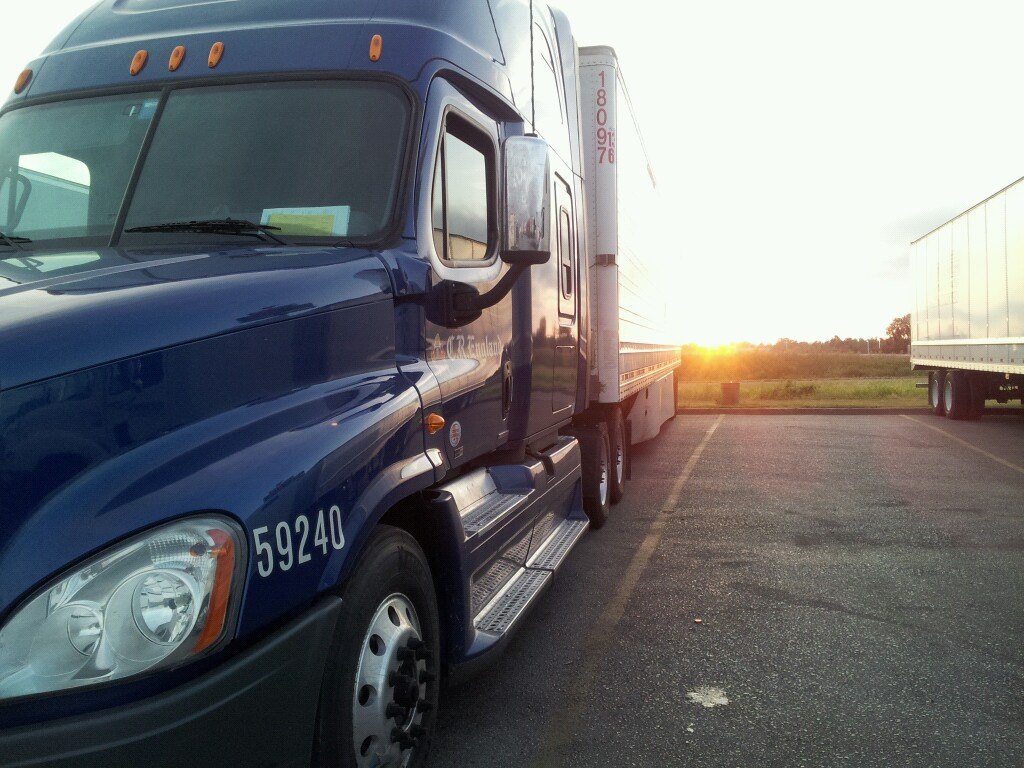 Sunrise, time to roll.