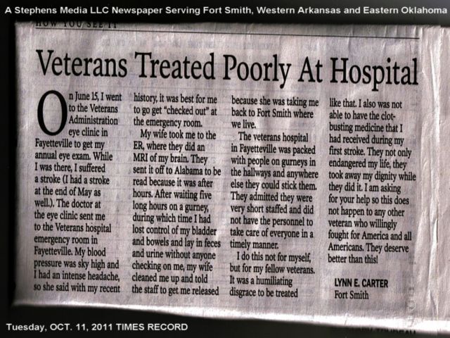 VA Abuse Ignored By U.S. Congress