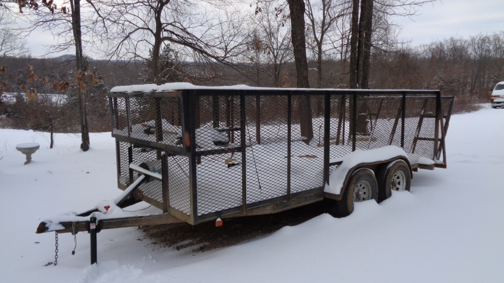 16 ft landscape trailer