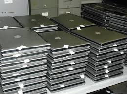 Images of Ipads, notebooks, laptops