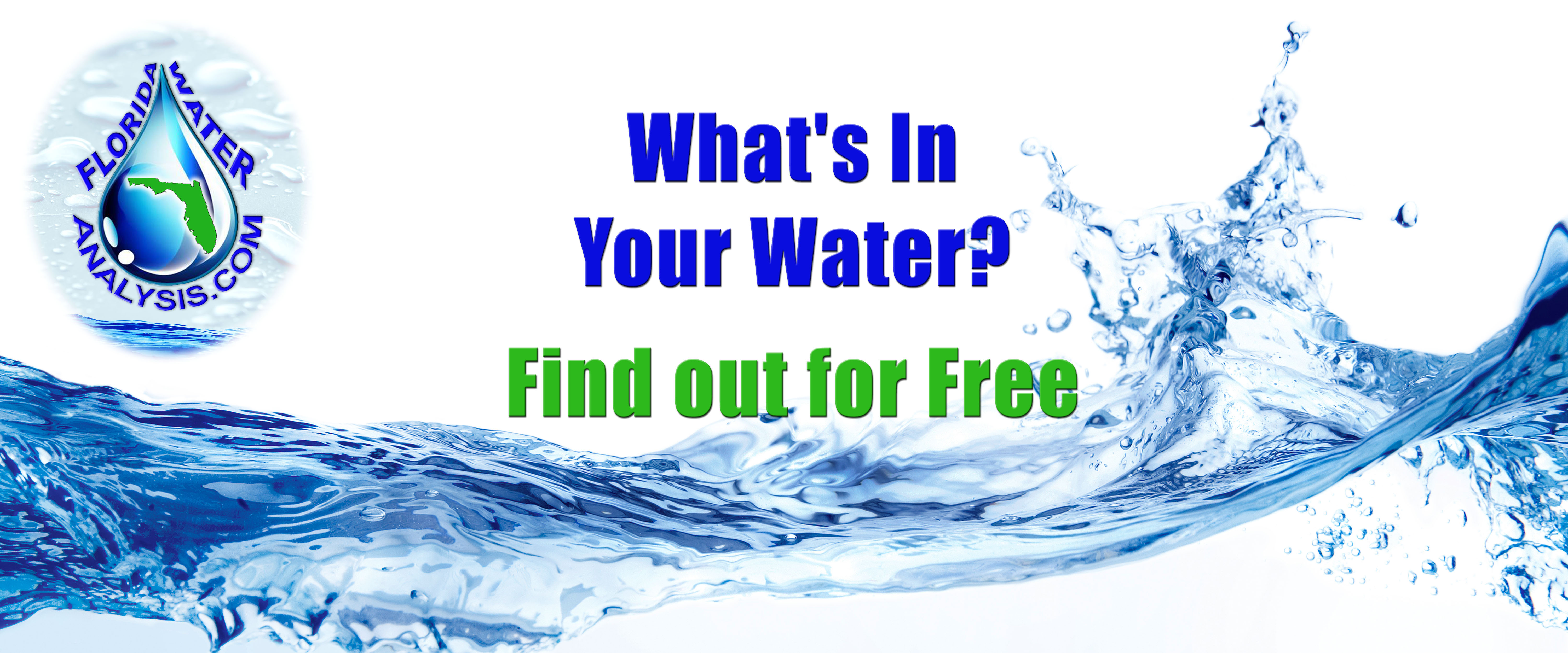 Call today for a free water test. 