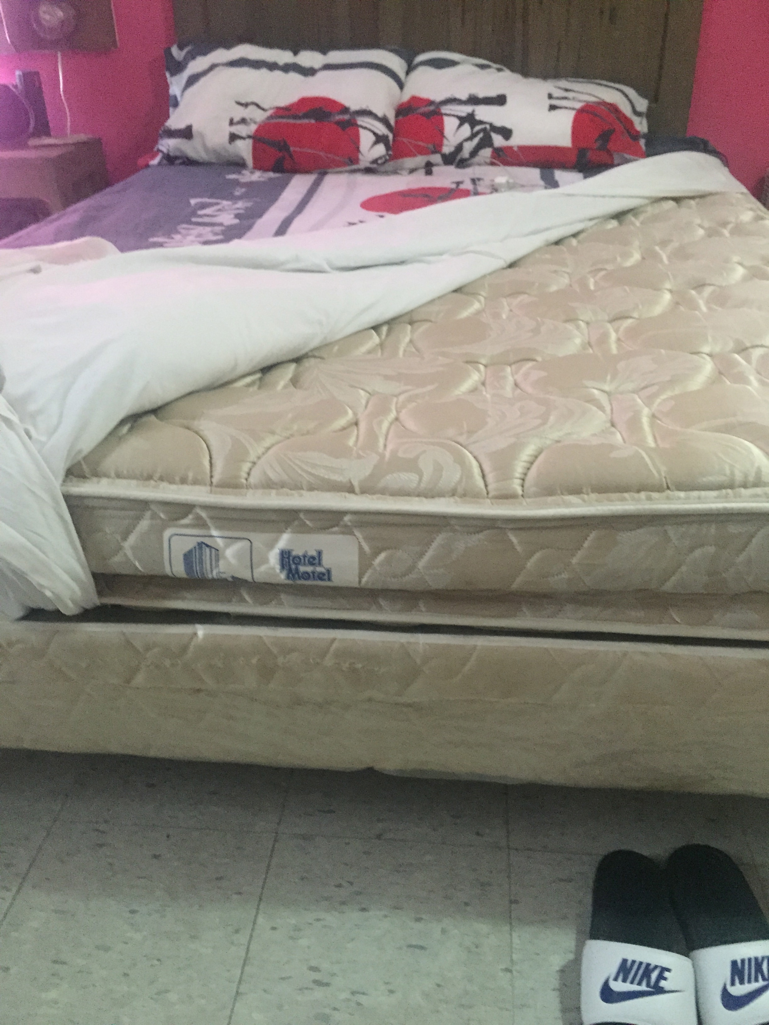 This is a photo of the bed