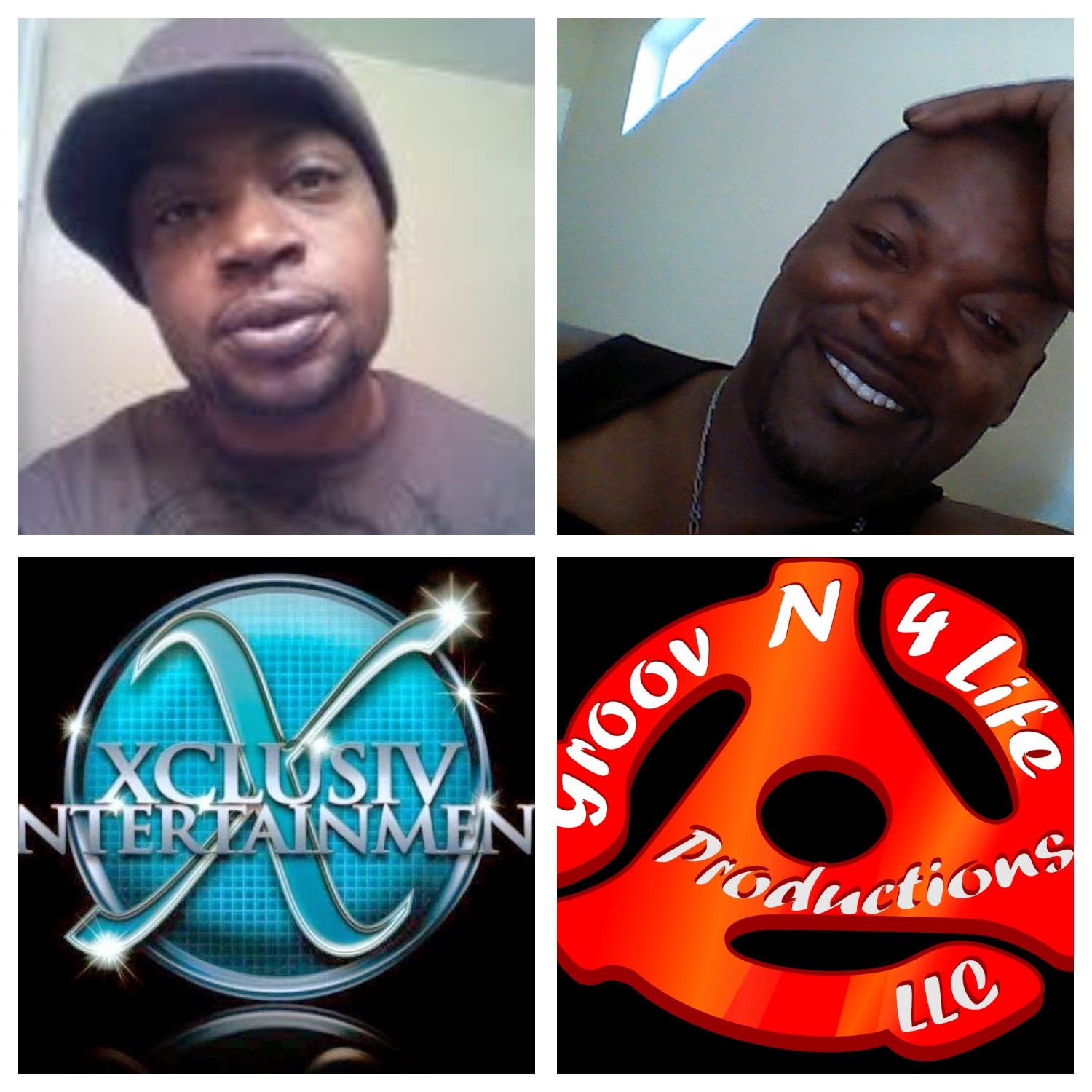 Keith Wilson (left) 
Rai Rogers(right both have their businesses logo below their photo