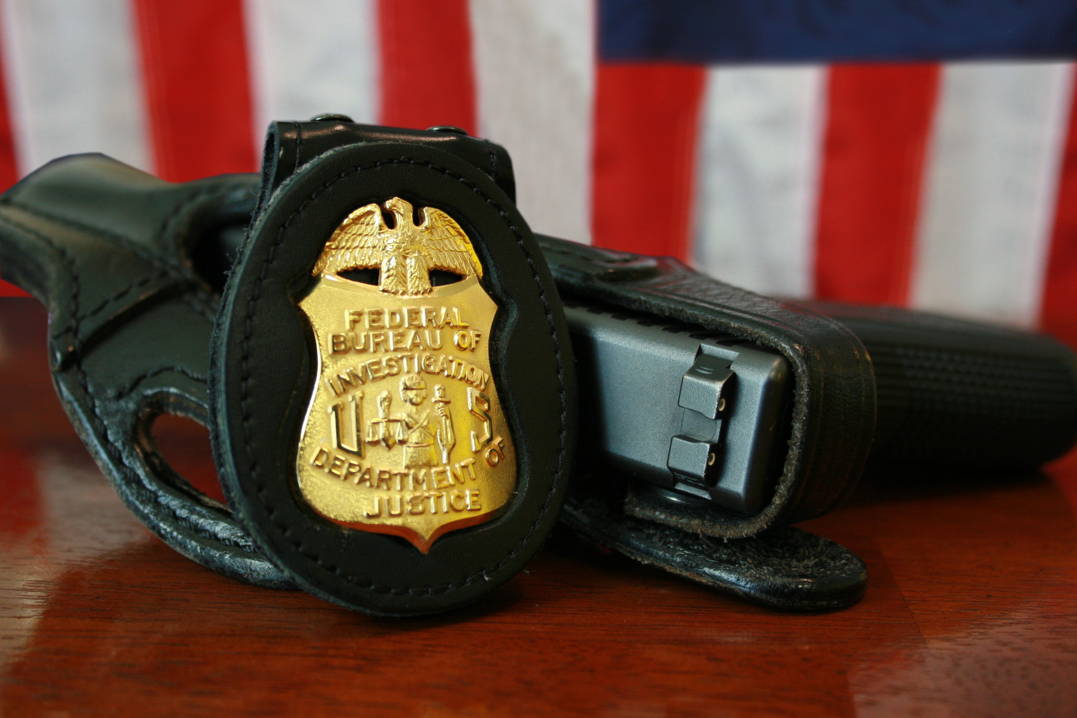 Badge and Gun

