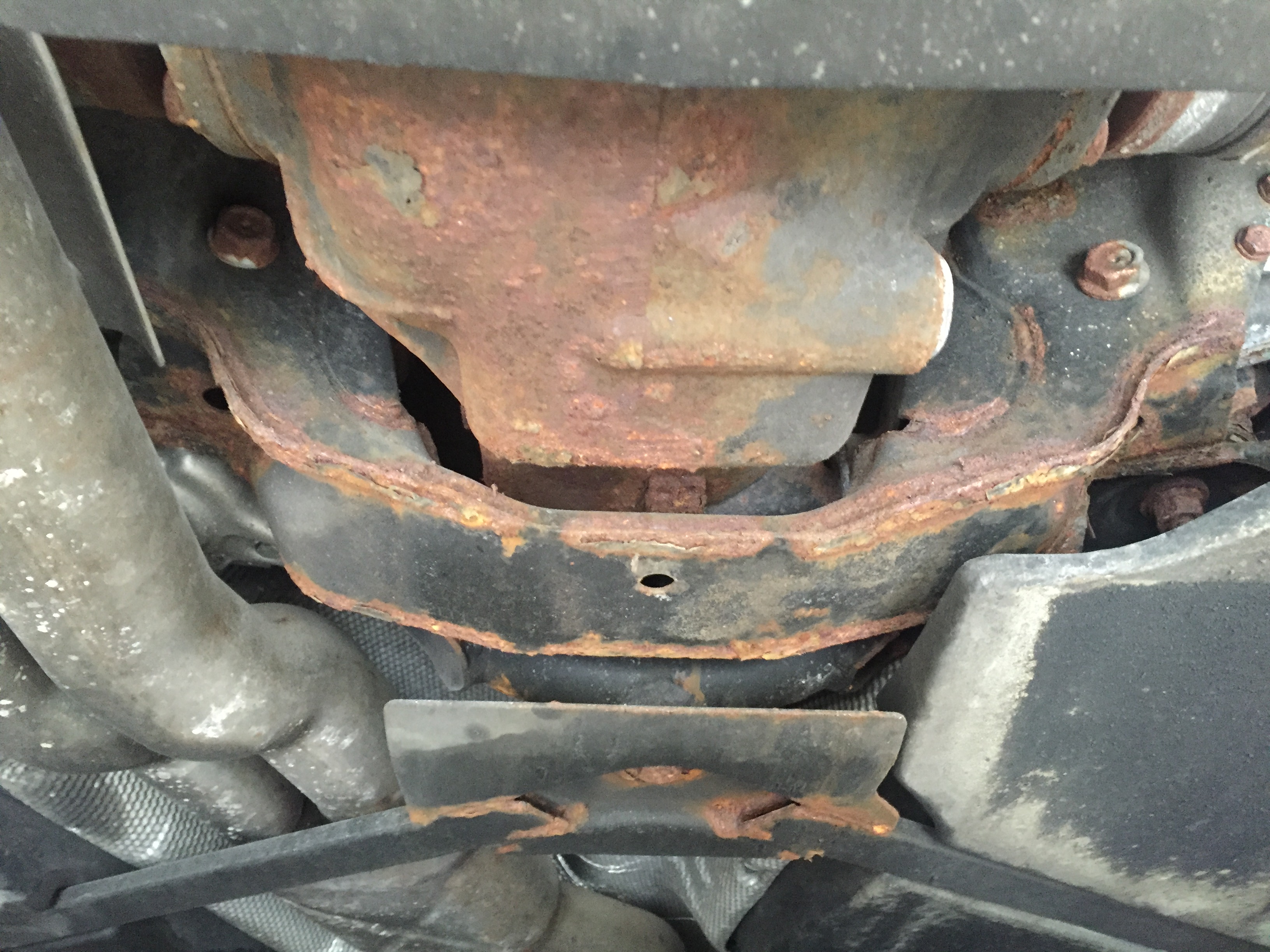 Car was described as having no rust