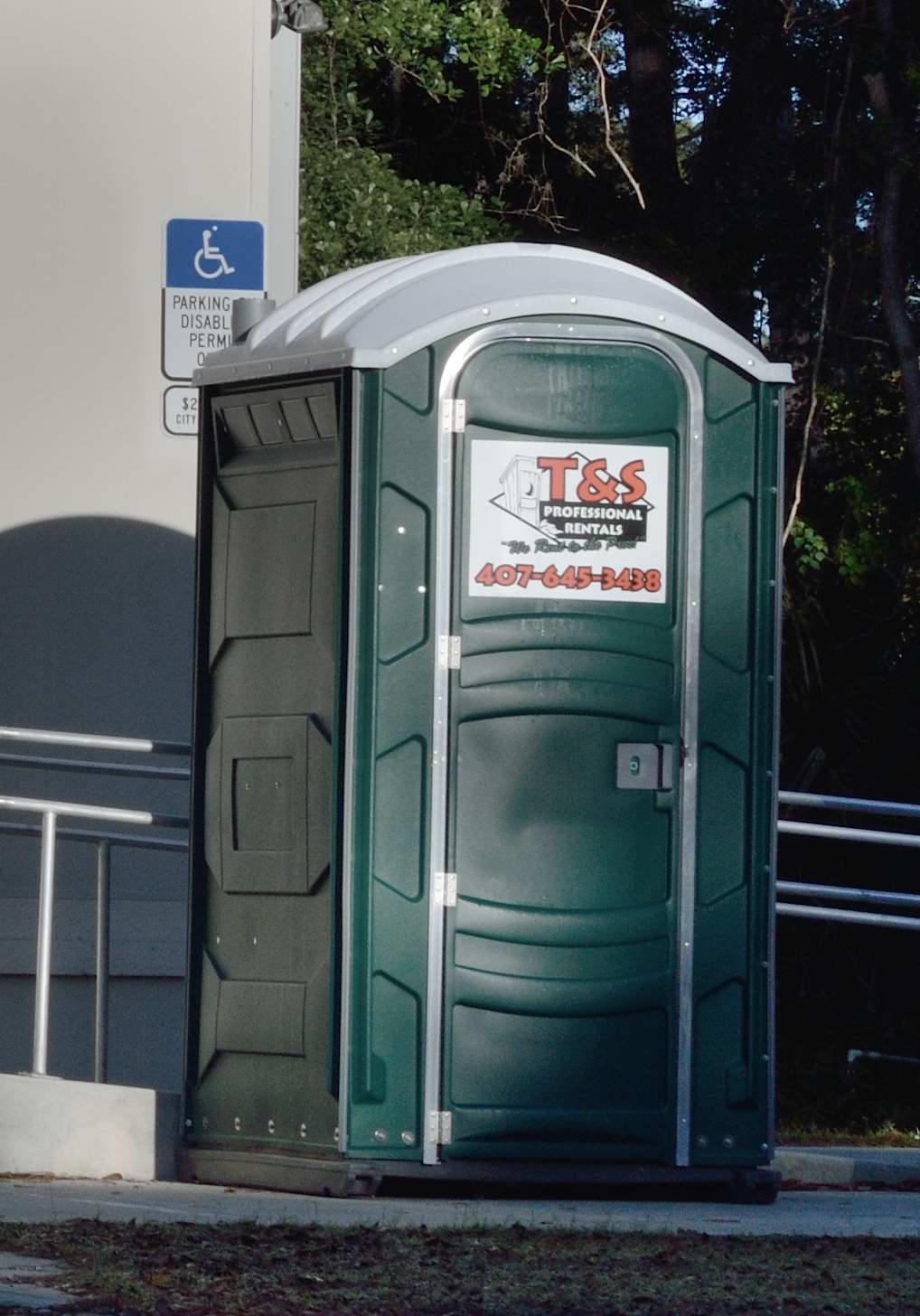 Disgusting FULL Port O Potty 

A Total Joke for an RV Resort !