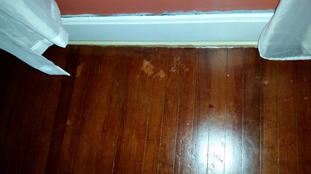 Floors peeling up after 3 days