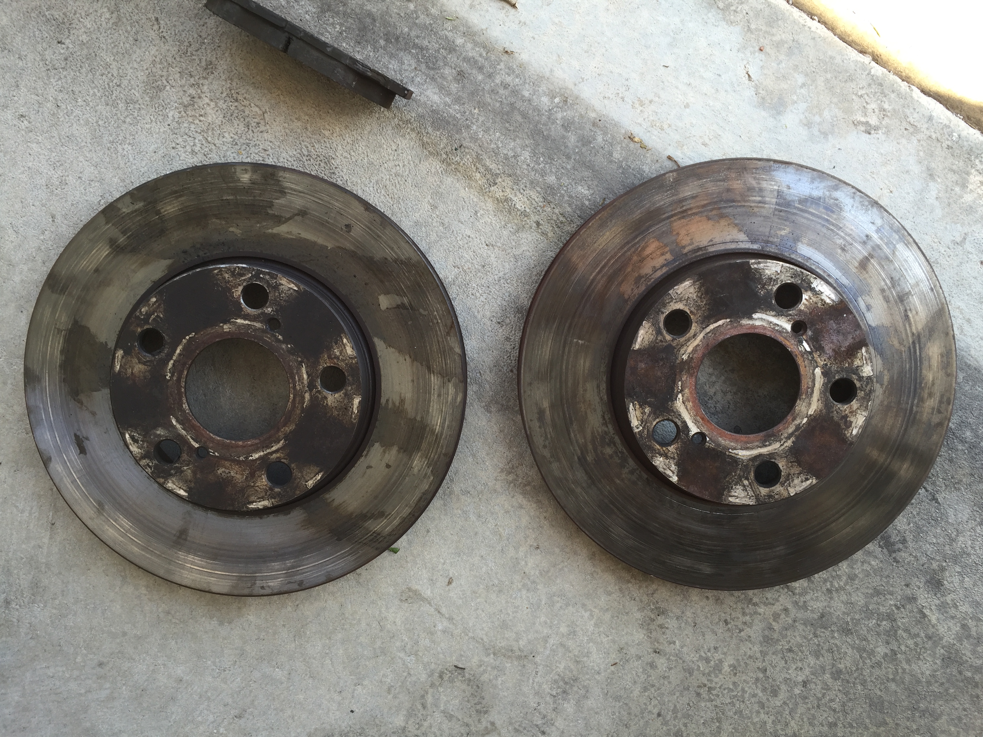 rotors without cracks as he claimed they had