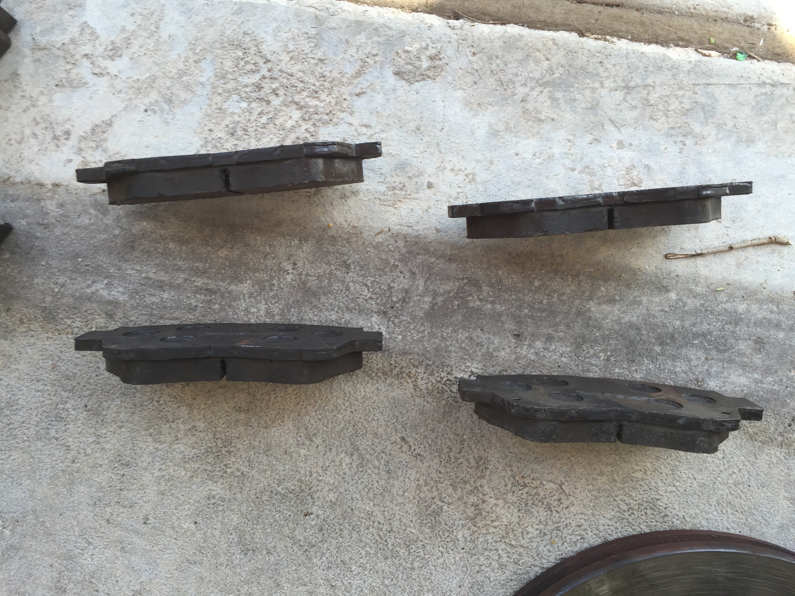 brake pads with 99% left