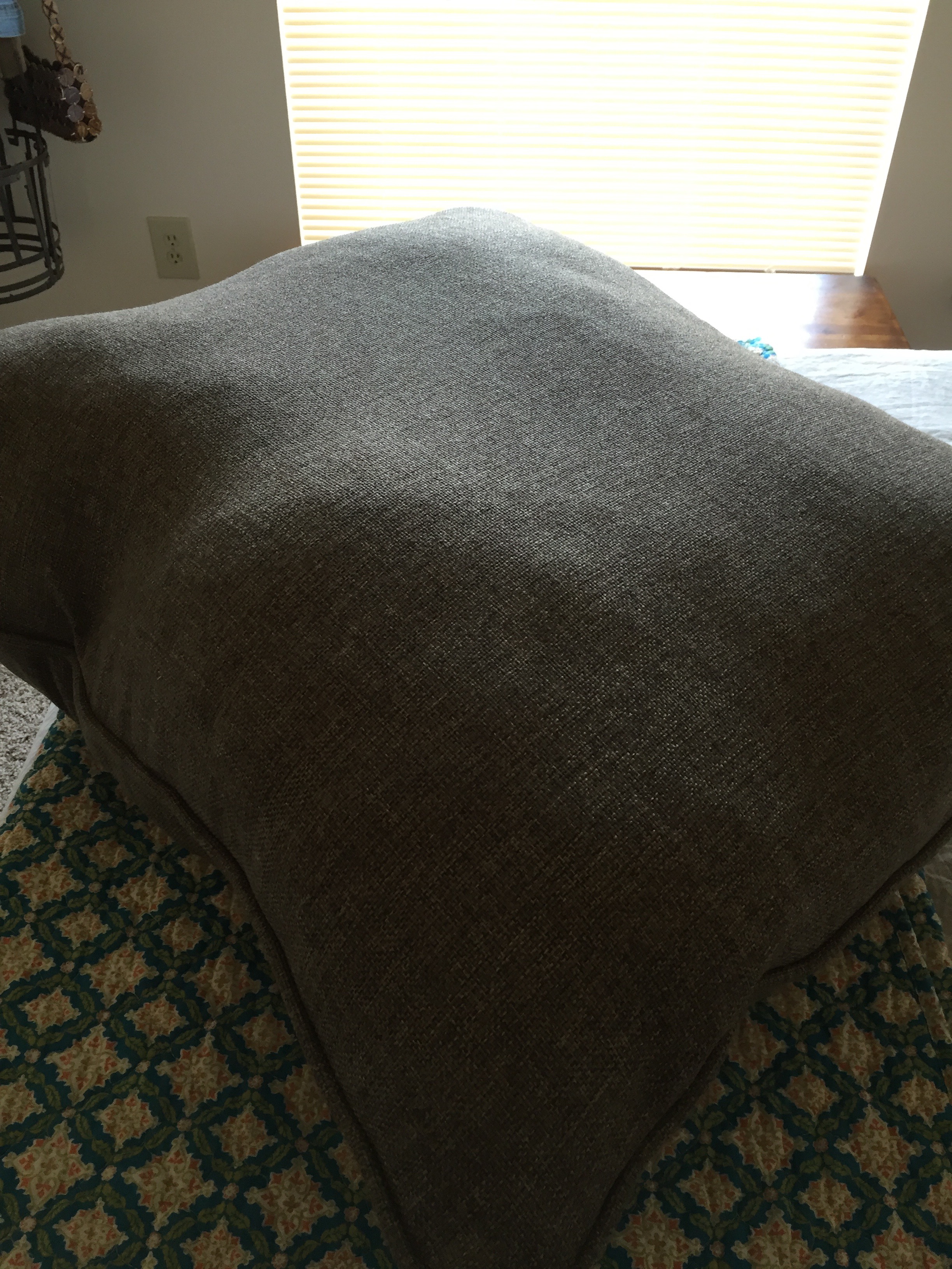 Back cushions just look like lumps of stuffing