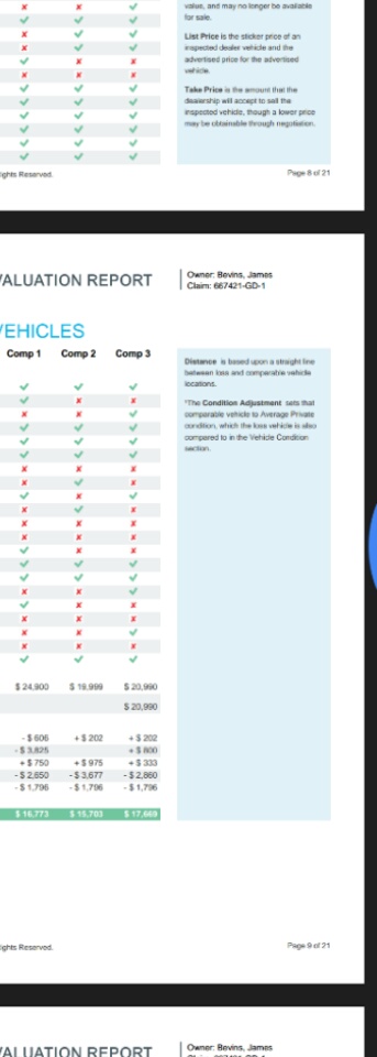 Comp 1 the vehicle they lied about price plus option list