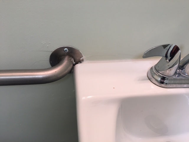 sink covering handle