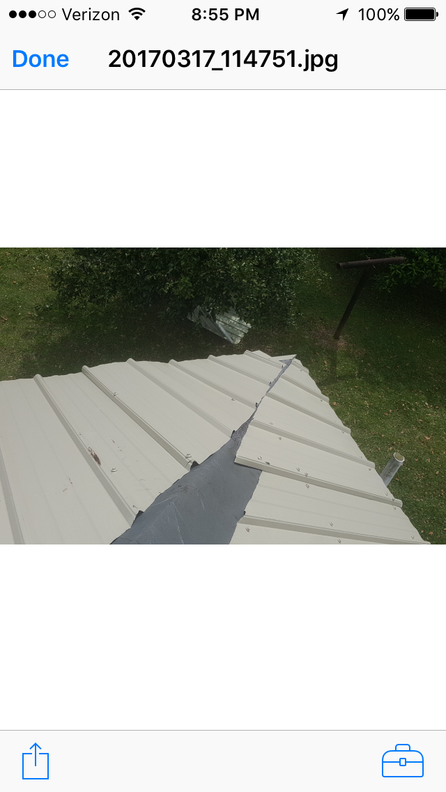 My dad was ripped off by a contractor! We now have to remove the defective roof from his house and we can't even reuse the materials. The decking was ruined, not properly secured to the house, and the