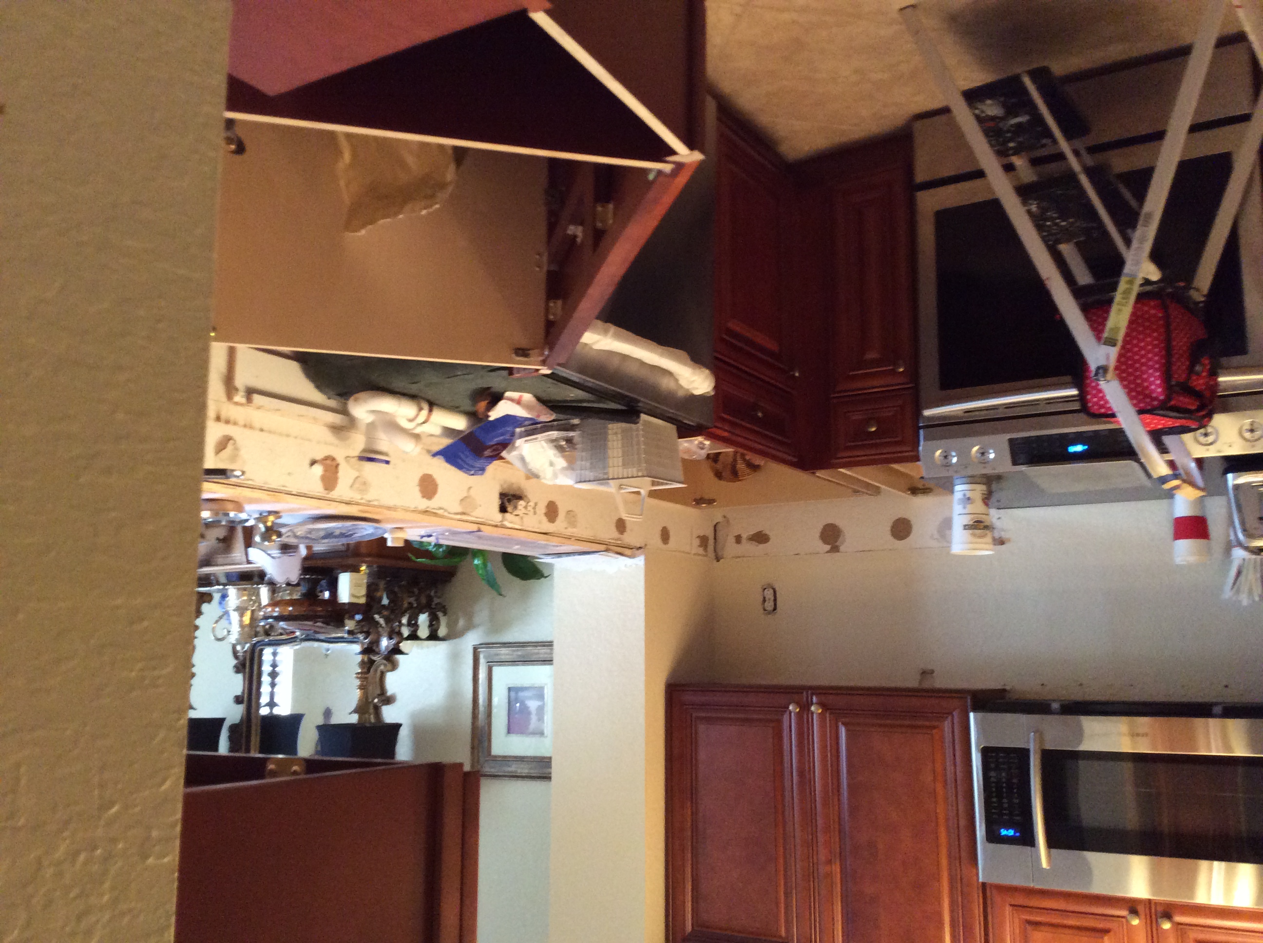 My kitchen still not finished because of a dishonest contractor.