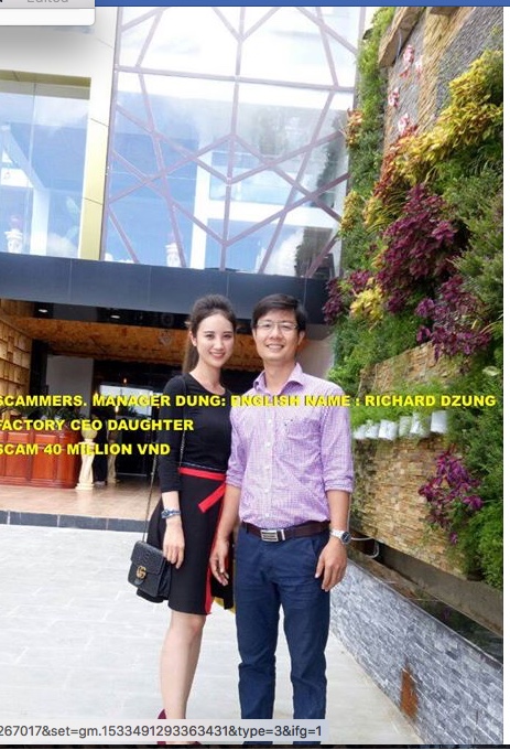 RICHARD DZUNG AND HIS GIRLFRIEND WORKING IN GROUP TO SCAM PEOPLE