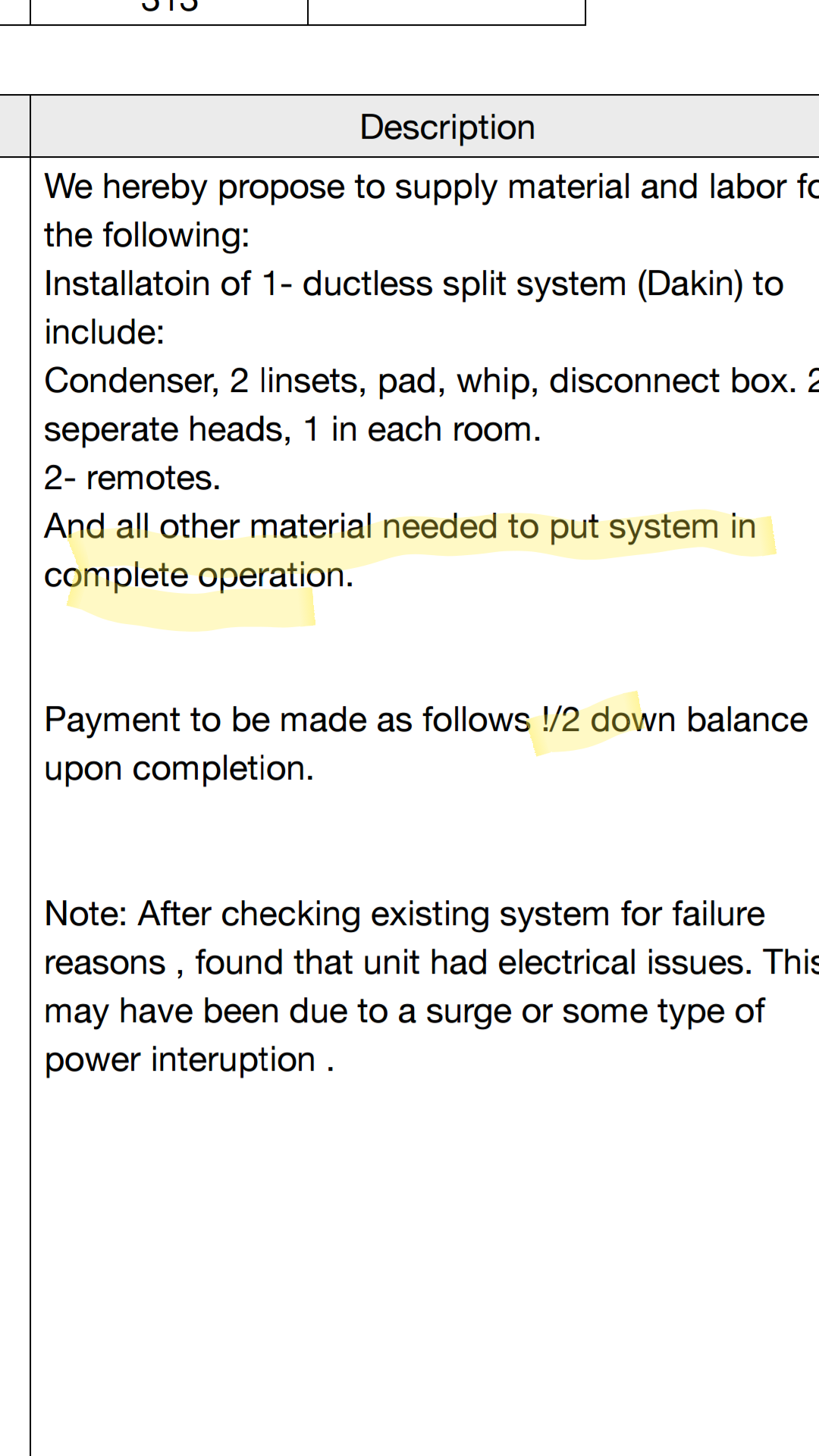 complete operation!!?? of a.c. unit.. doesn't include making it turn on!!?? 