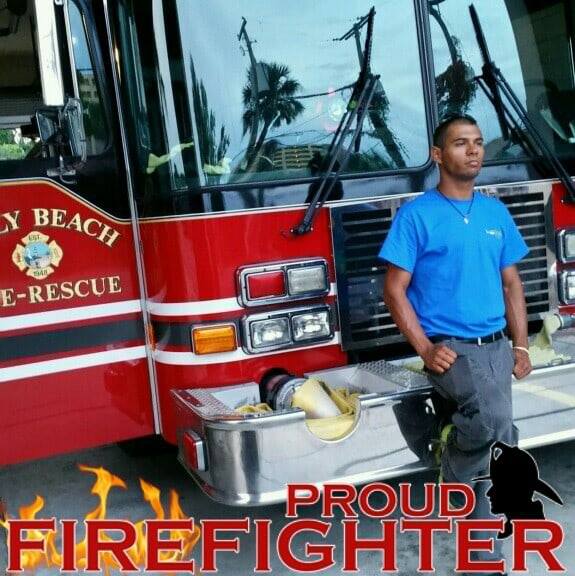 Fake Folly Beach Fire Fighter in South Carolina , 