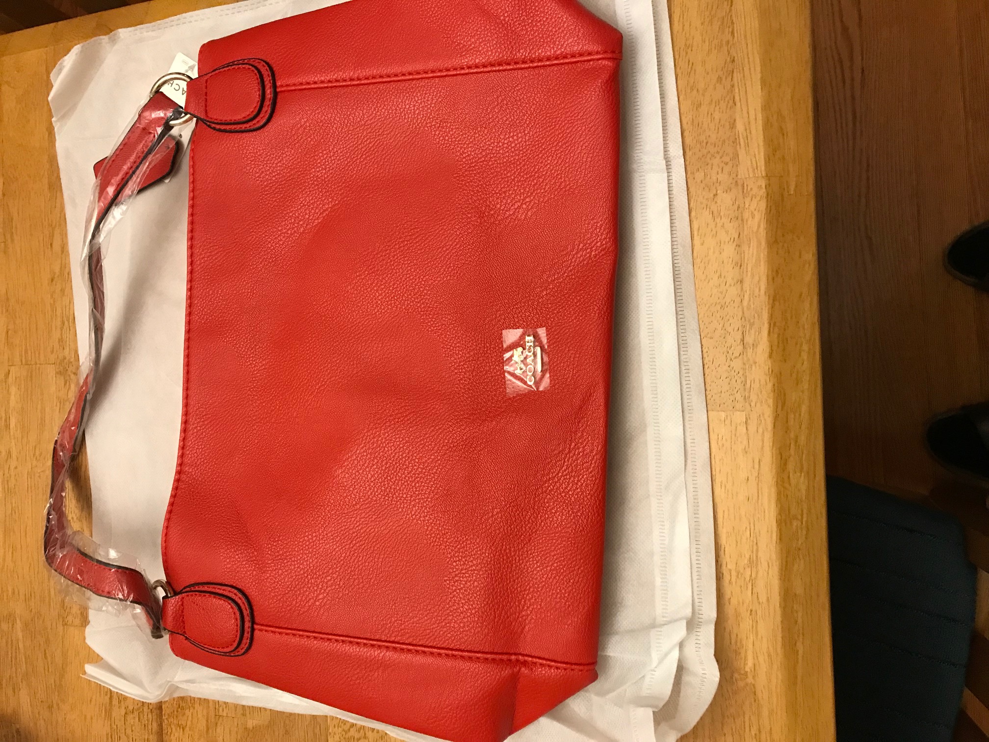 1-st counterfeit Coach handbag